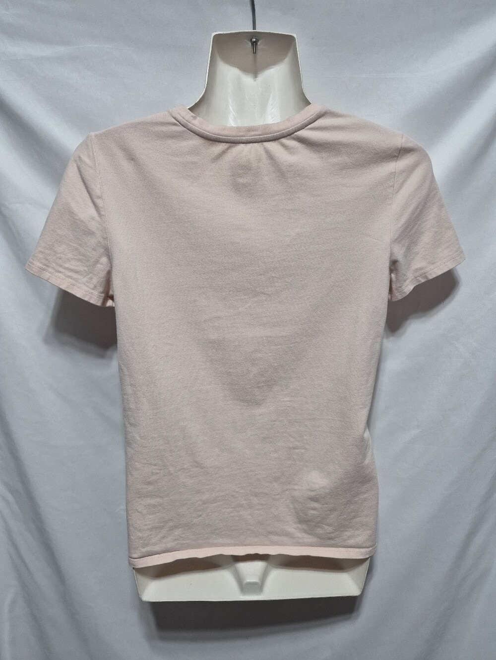 Tory Burch Logo Graphic T-Shirt XS Pink Retro Cotton Blend Tee - Picture 2 of 6